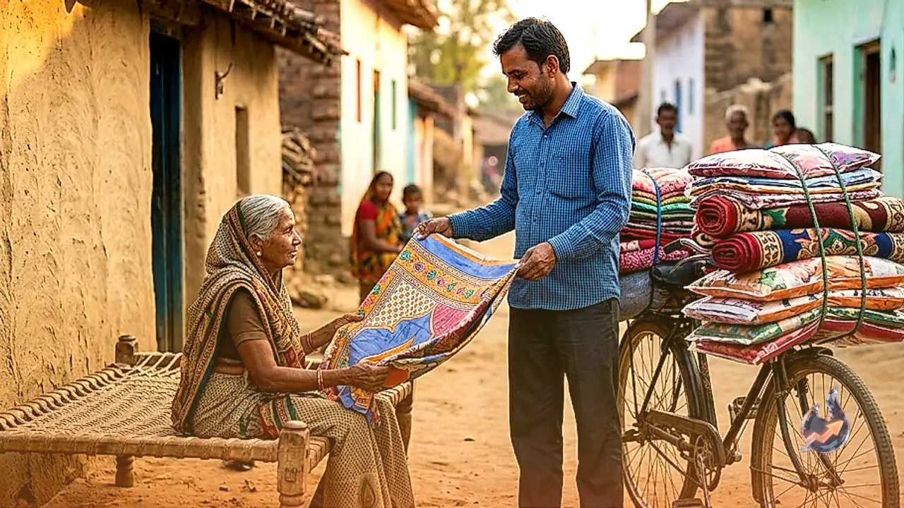 Class 8 Dropout in Mahoba Built a Thriving Bike-Based Cloth Business With Just Rs 20,000