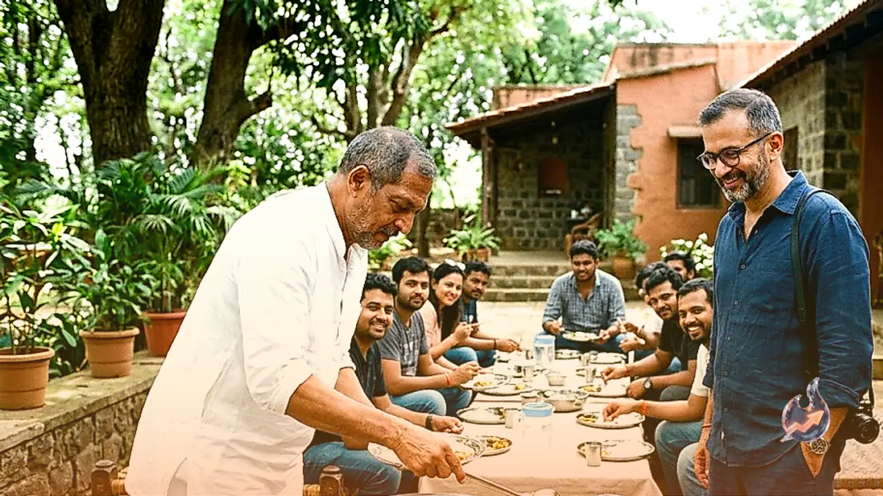 Atul Kasbekar Recalls Nana Patekar Hosting Crew at Farmhouse, Serving Food Himself