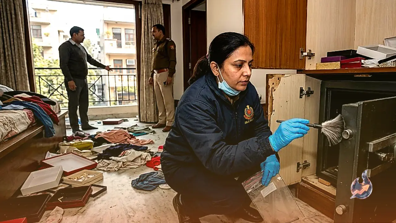 Delhi Businessman's Flat Burgled of Rs 2.5 Crore Cash and Jewellery While Away in Australia, Two Servants Suspected