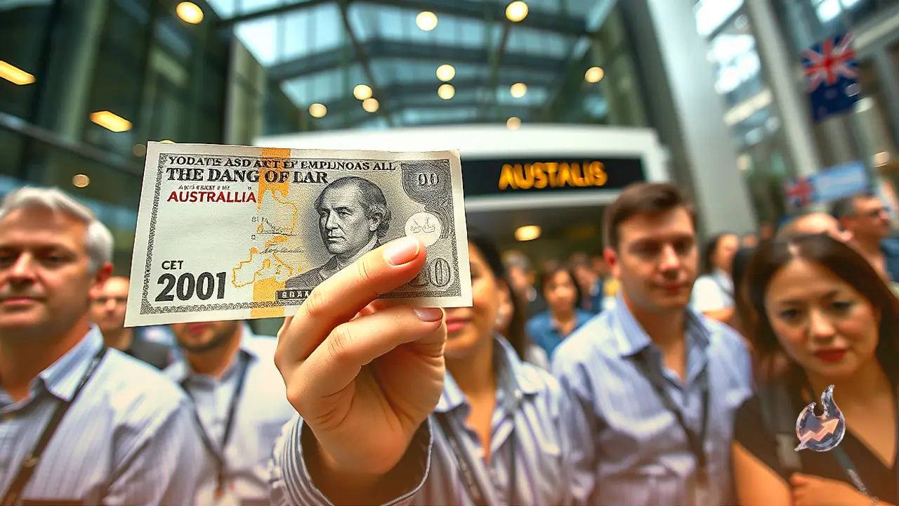 Australian Dollar Holds Near 0.6980 as Softening US Bond Yields Cap Advance Ahead of CPI Data