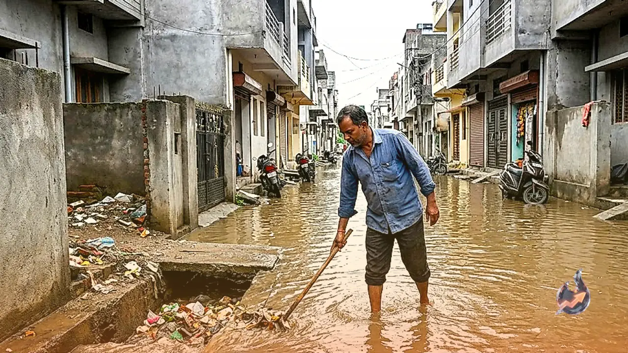 Illegal Construction Turns Bilaspur Wards Into Flood Zones As Natural Drains Disappear