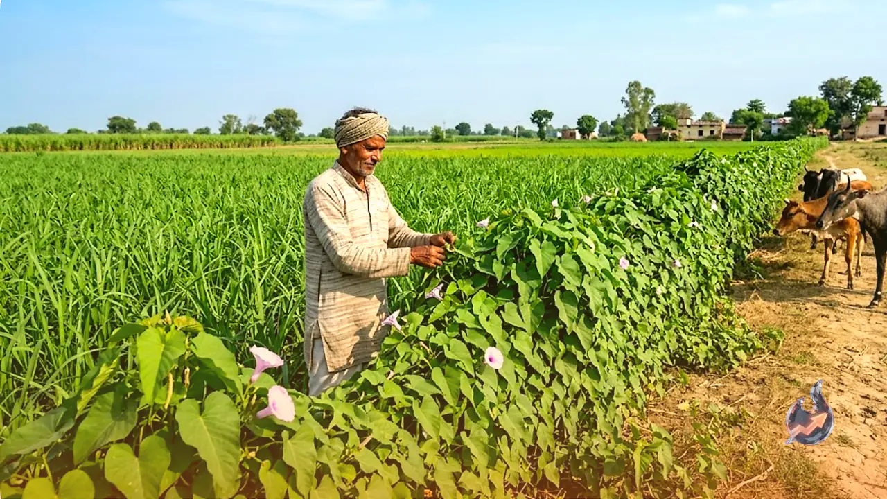 Protect Your Crops from Stray Animals Using the Besharam Plant as a Natural Fence