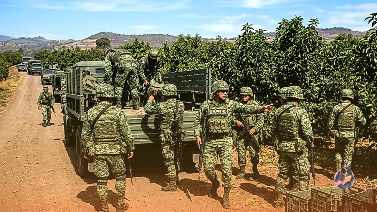 Mexico Deploys 1,500 Troops After US Halts Avocado Imports Amid Security Tensions