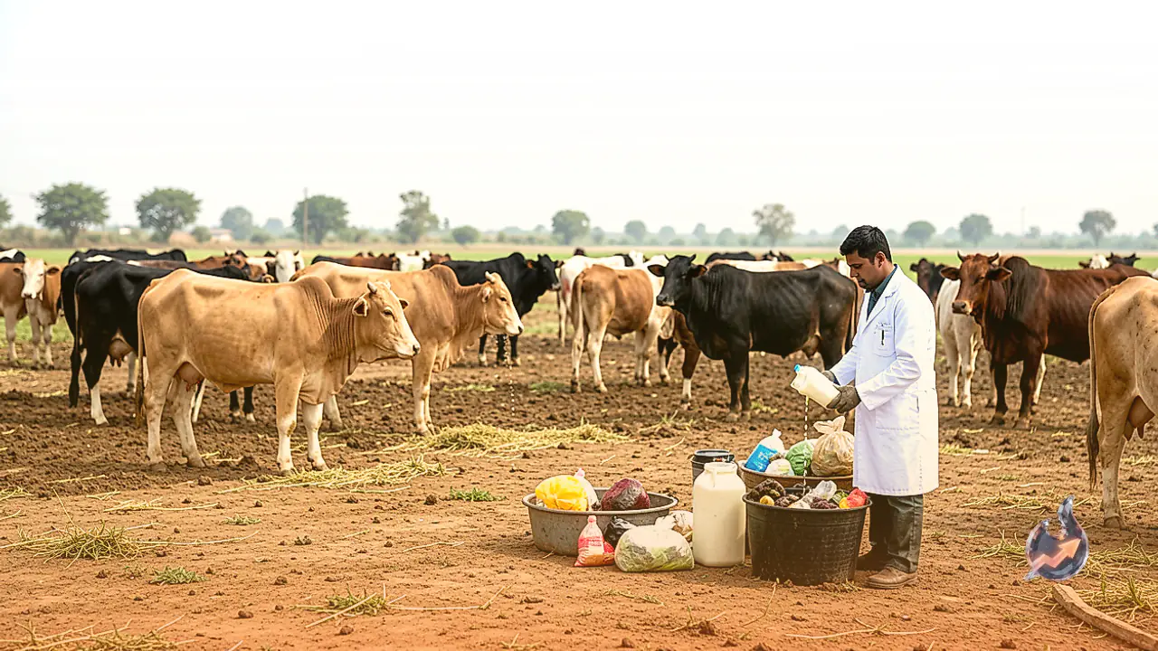 Avoid Feeding These Harmful Items to Cattle to Protect Milk Production