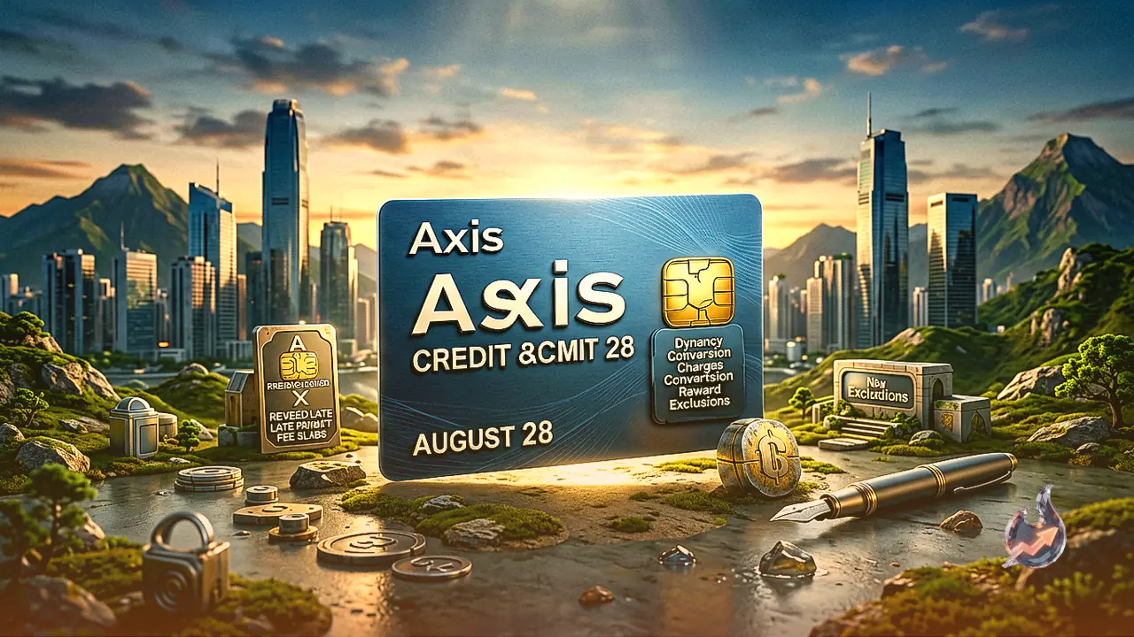 Axis Credit Card Rules Change From August 28: DCC Charges, Late Fee Slabs, Payment Explained