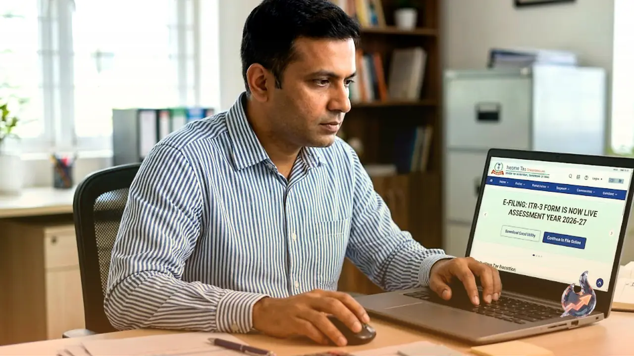 ITR-3 Form for AY 2026-27 Is Now Live on the E-Filing Portal: Who Must File and What Has Changed