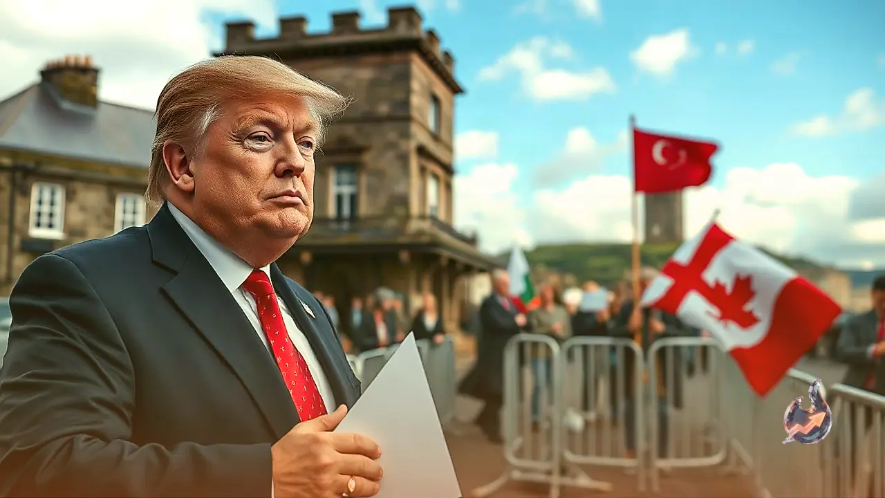 Donald Trump Calls United Ireland 'Fantastic' During Dublin Visit, Triggering Unionist Backlash