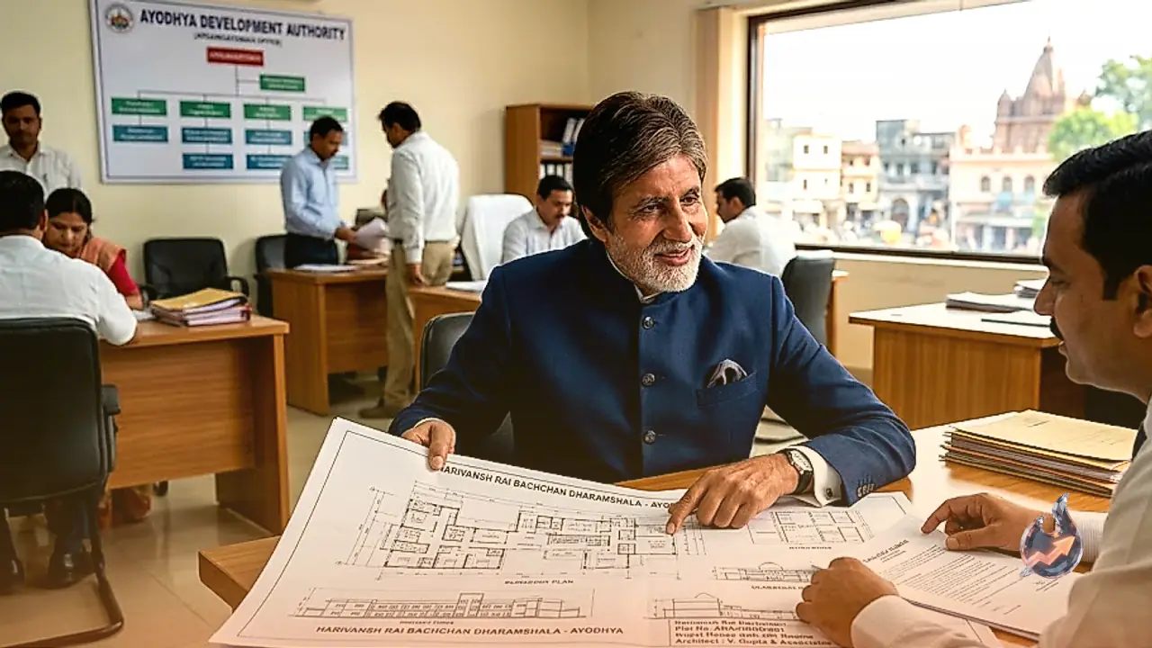 अयोध्या के दशरथ पथ पर बनेगी हरिवंश राय बच्चन धर्मशाला, अमिताभ बच्चन ने प्राधिकरण में नक्शा पास कराने का दिया आवेदन