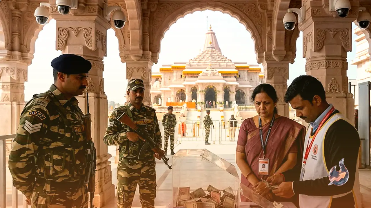 अयोध्या के Ram Mandir में 'करोड़ों की दान चोरी' का आरोप, SIT जांच शुरू; सुरक्षा व्यवस्था पर उठे सवाल