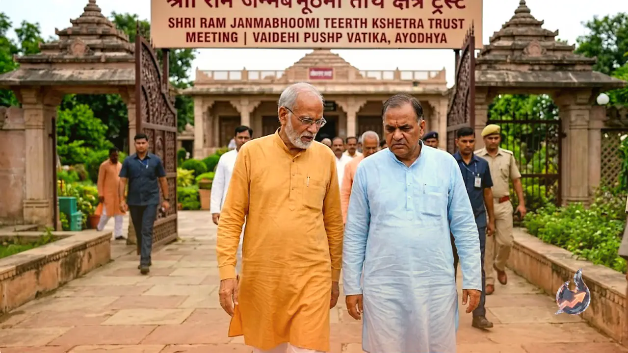 Ayodhya's Ram Temple Trust to Meet at Vaidehi Pushp Vatika Amid Donation Theft Row, Champat Rai and Anil Mishra's Fate on the Agenda