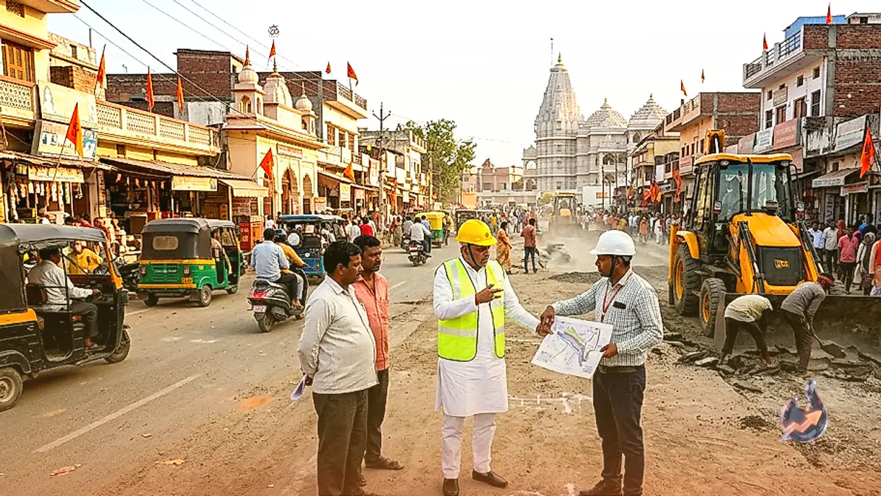 Twelve Roads Near Ram Temple in Ayodhya Set for Major Overhaul Worth Forty Crores
