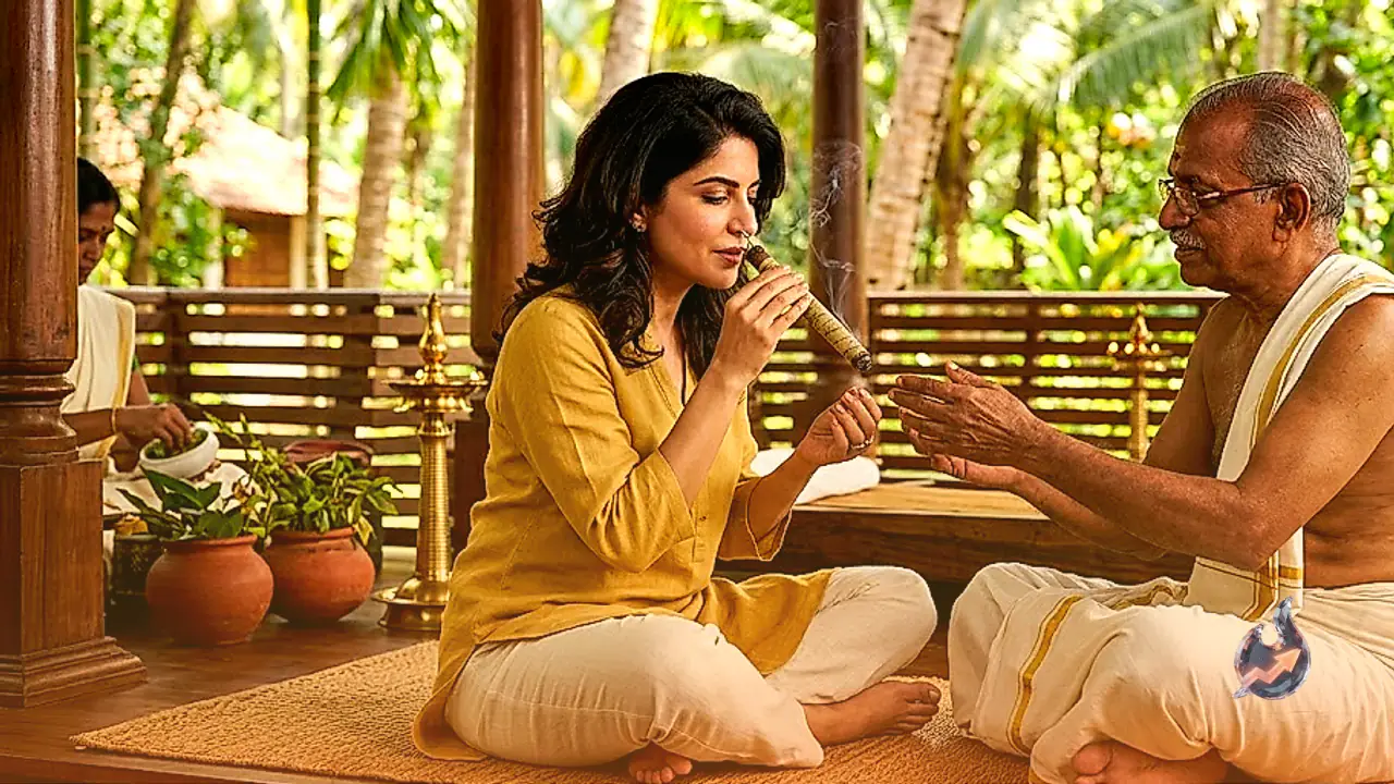 आयुर्वेदिक धूमपान का बढ़ता चलन, शेनाज ट्रेजरी ने केरल में लिया मेडिकेटेड स्मोकिंग का अनुभव