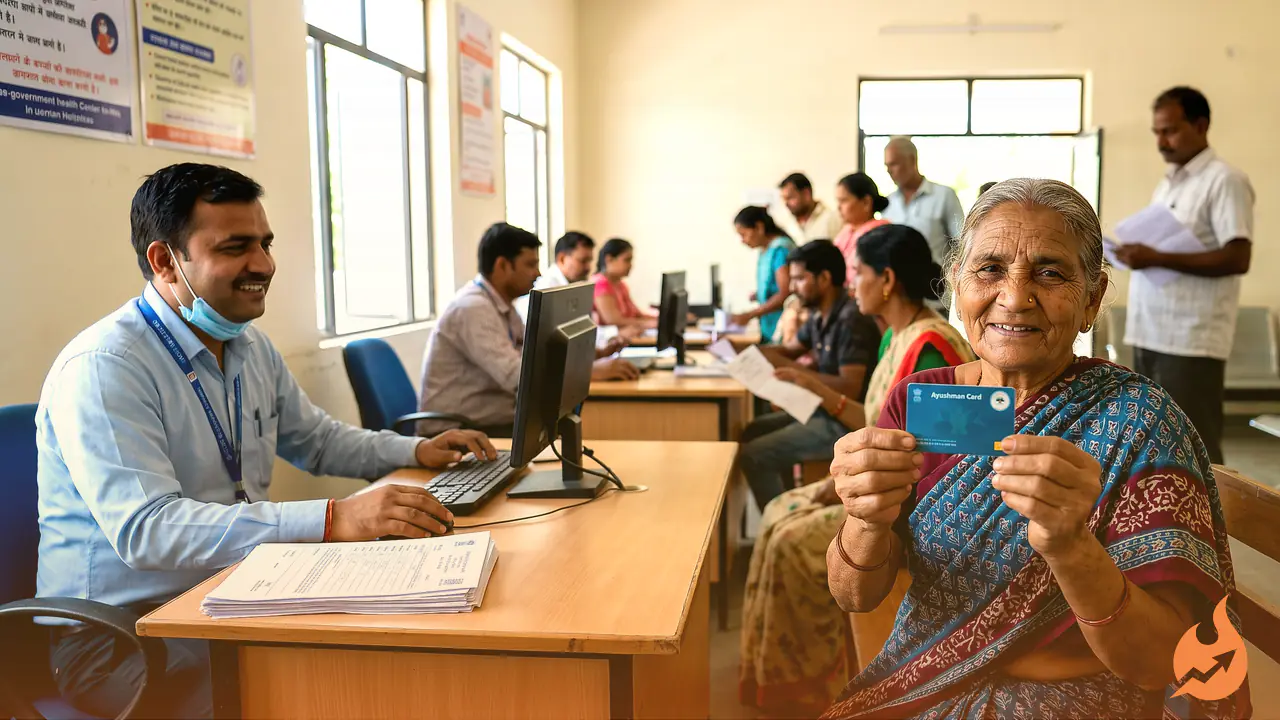 आयुष्मान कार्ड: हर पात्र परिवार को ₹5 लाख तक मुफ्त इलाज, बुजुर्गों को भी सुरक्षा कवच