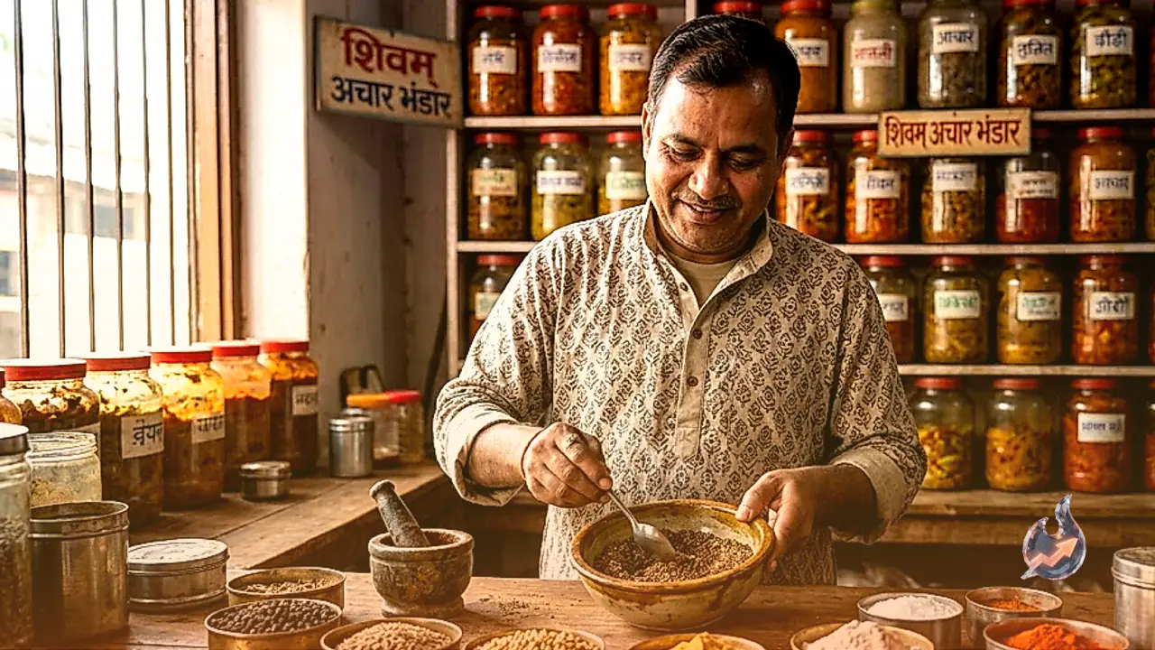 आजमगढ़ के आचार कारोबारी शिवम राय से सीखें बाजार जैसा चटपटा चाट मसाला घर पर बनाने का तरीका