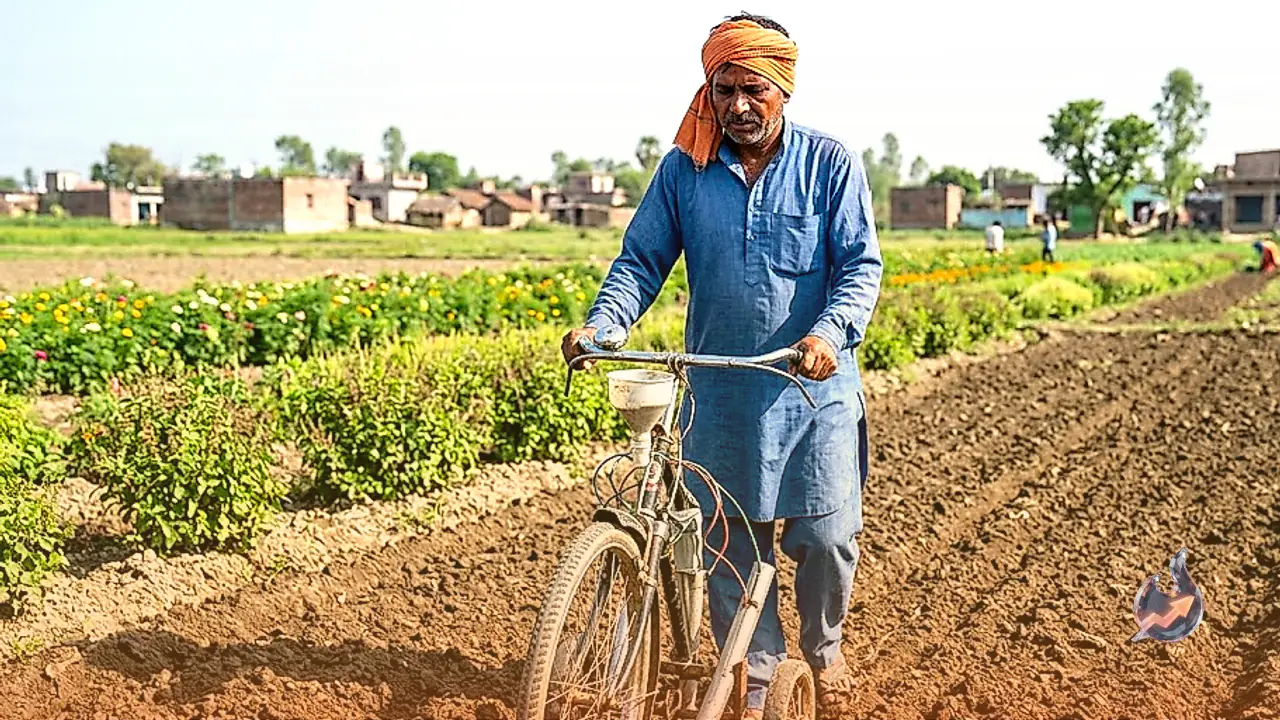 Azamgarh Farmer Arjun Maurya Crafts Low-Cost Sowing Tool from Household Scrap to Beat Labor Shortage