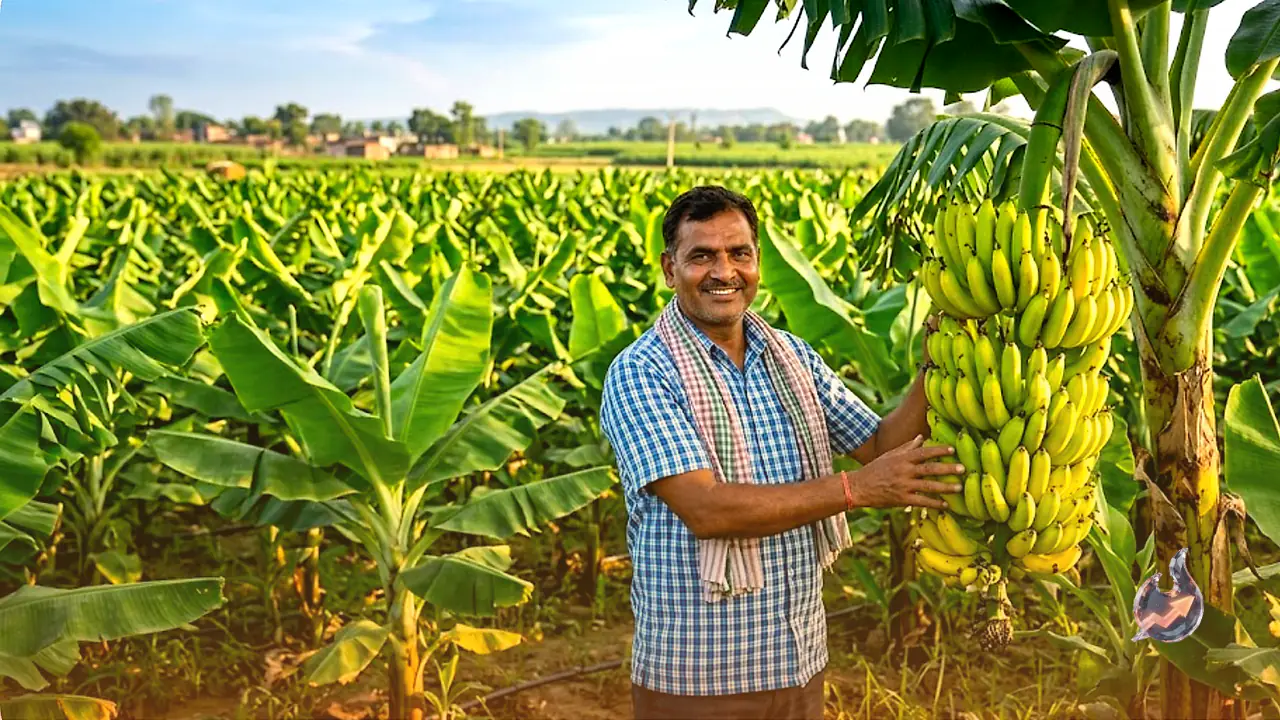 आजमगढ़: केले की उन्नत खेती से राकेश राय ने बदली तकदीर, ऐसे कमा रहे हैं लाखों का मुनाफा