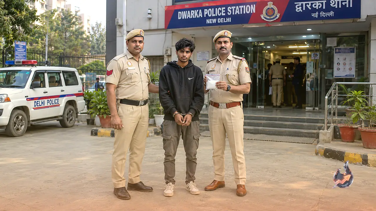 दिल्ली के द्वारका में बीकॉम छात्र गिरफ्तार, कब्जे से 30 लाख रुपये की हेरोइन बरामद