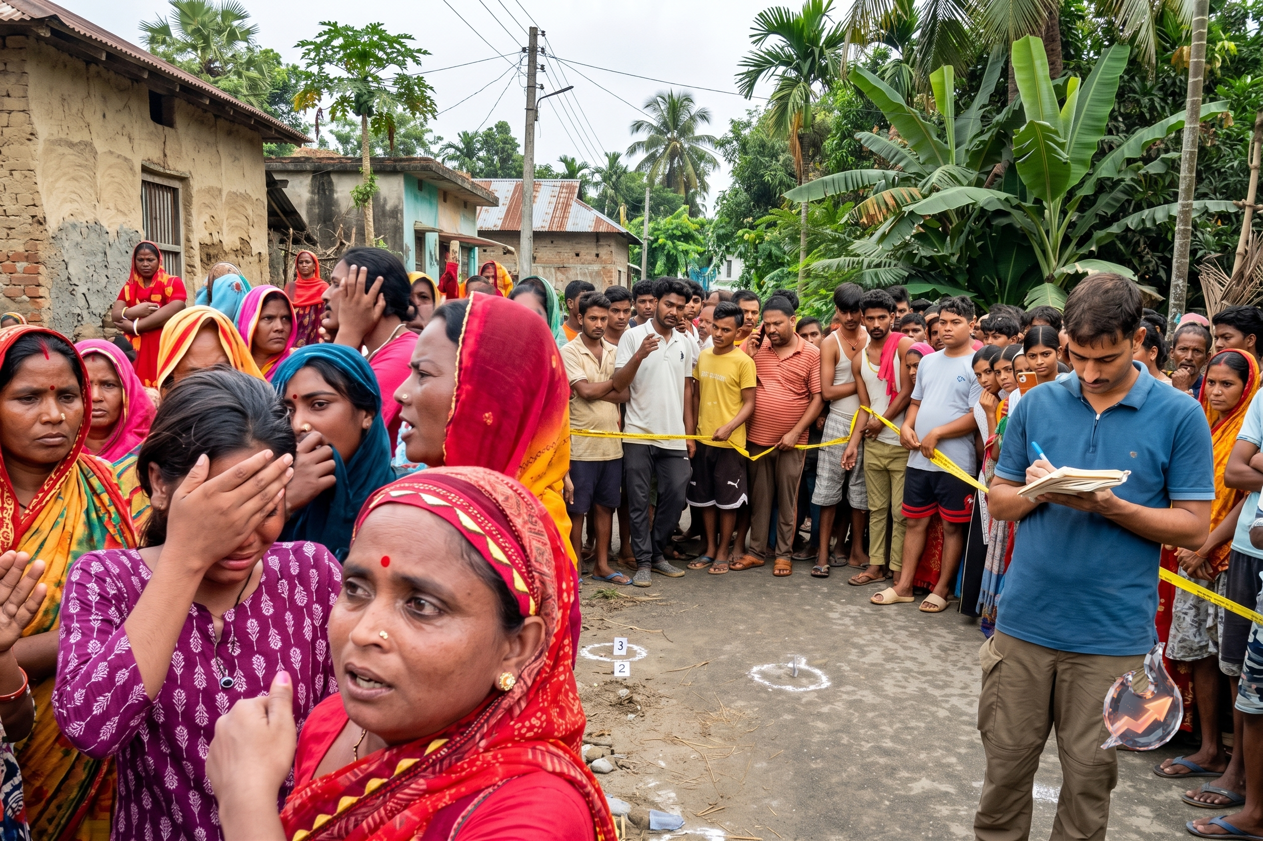 स्कूल के रास्ते में मासूम सोनम को गोली से भूना, समस्तीपुर के कैजिया गांव में दहशत