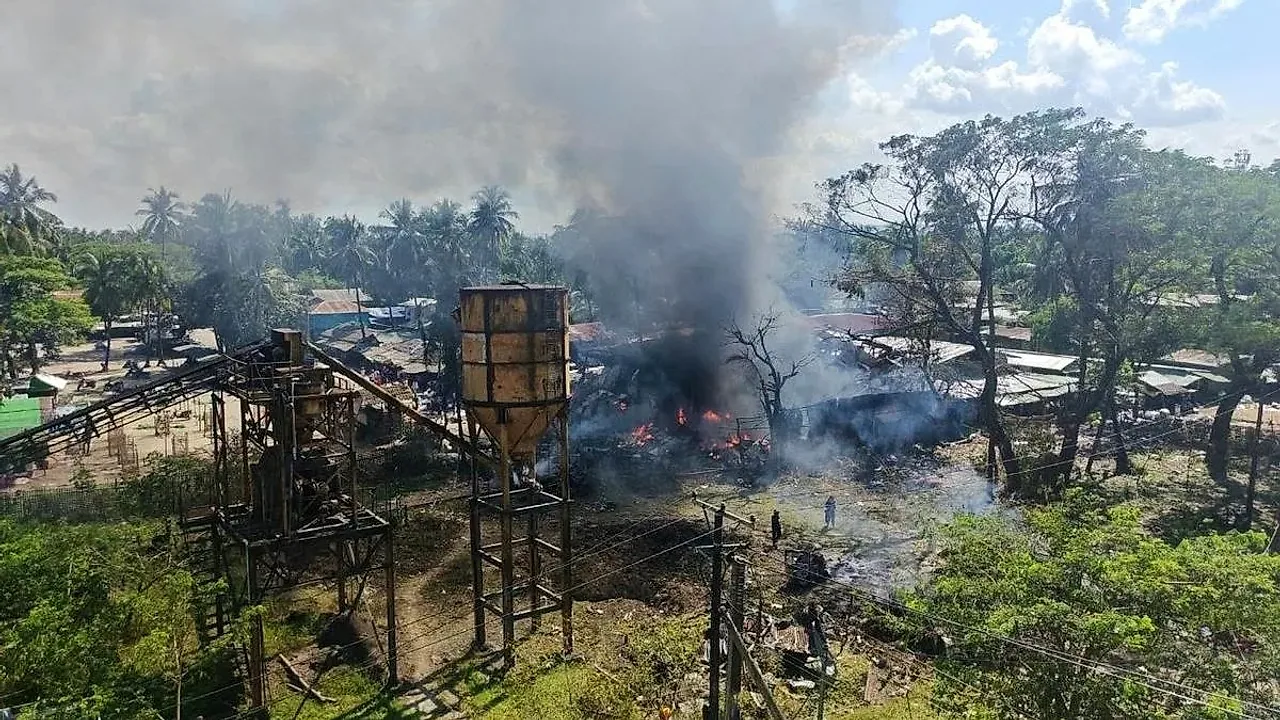 Airstrike on Crowded Wholesale Market in Western Rakhine Leaves 49 Dead and 58 Injured