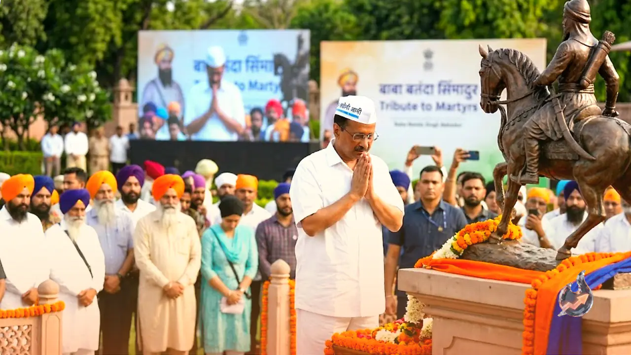 Banda Singh Bahadur's martyrdom draws an emotional tribute from Arvind Kejriwal on social media