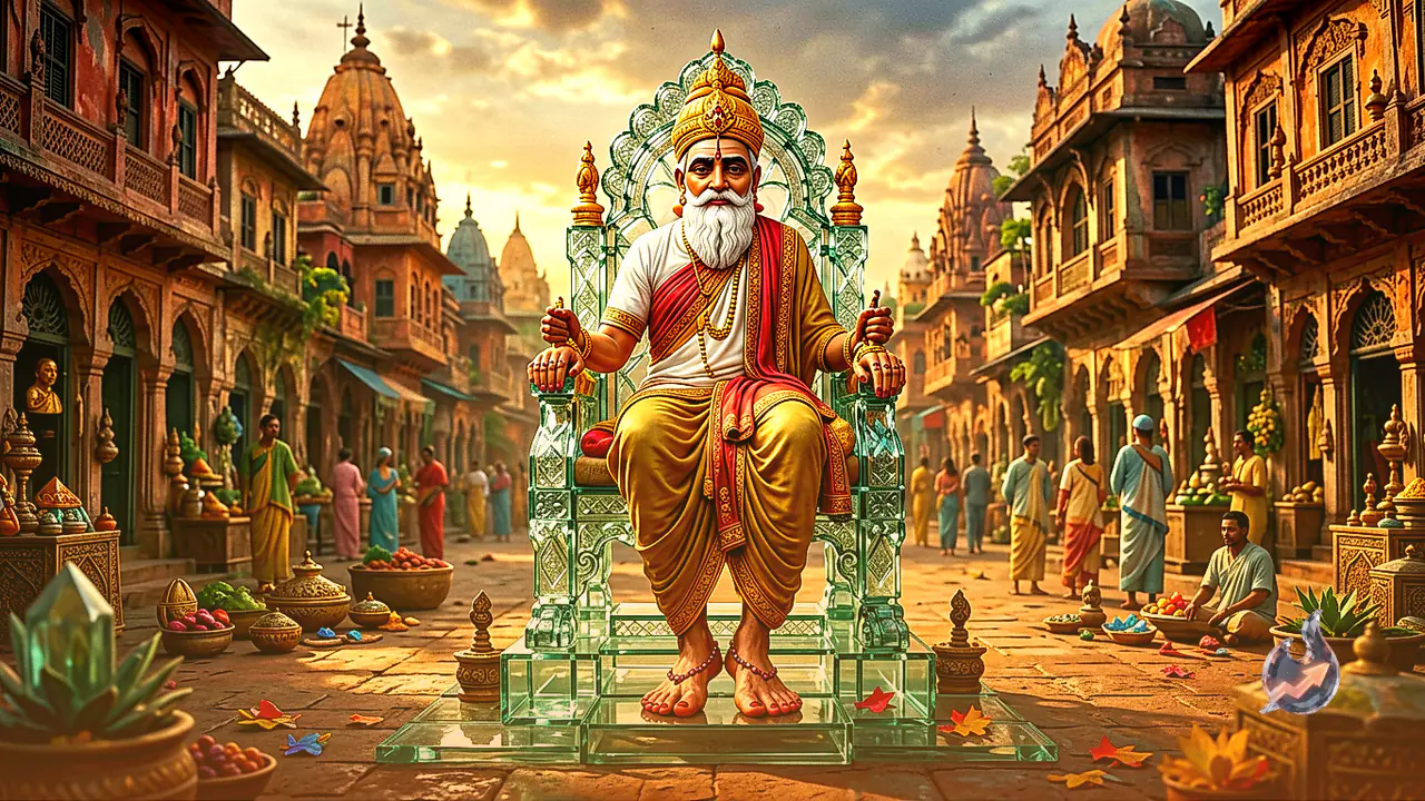 बाबा रामदेवजी के रथ के साथ रामदेवरा रवाना हुए 100 से अधिक पदयात्री, मुंबई के कारीगरों ने बनाया 8 फीट ऊंचा कांच का सिंहासन