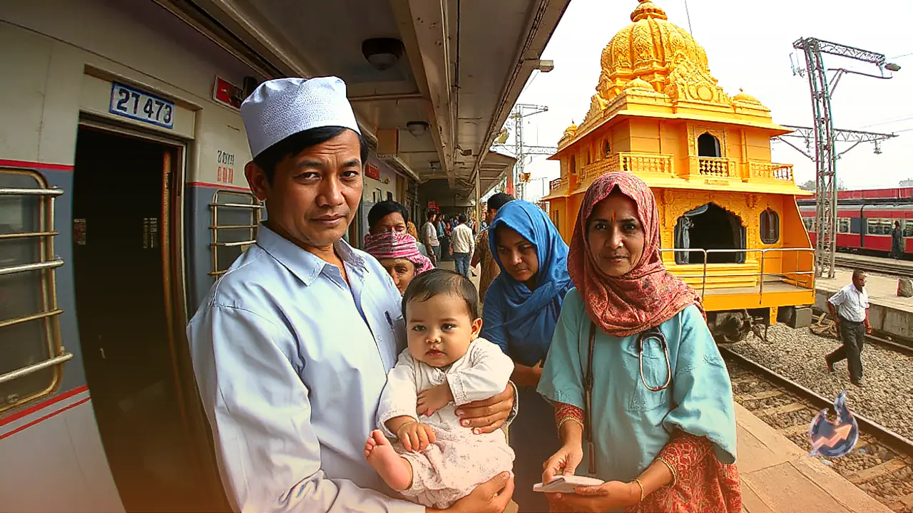 Baby Born Aboard Golden Temple Mail, Timely Medical Care Delivered Across Railway Stations