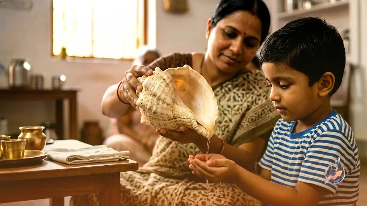 An Old Scriptural Remedy for a Child's Lisp: What the Belief Around Conch-Shell Water Really Says