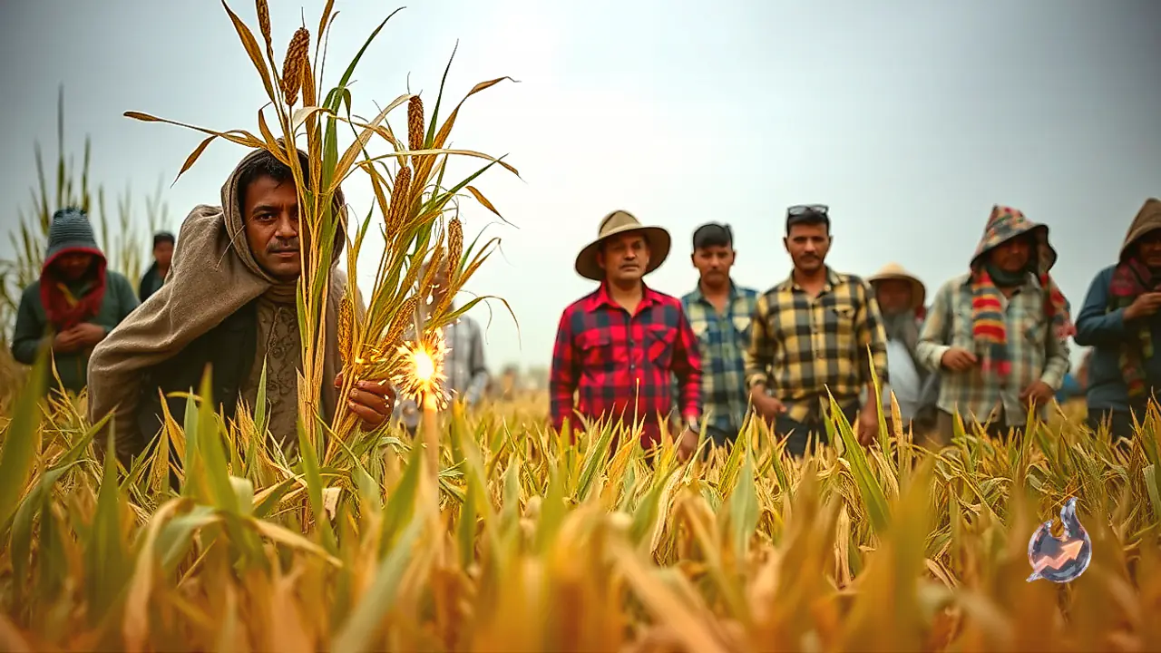 धान की बालियों को खोखला कर रहा बैक्टीरियल पैनिकल ब्लाइट, मौसम के बदलाव से गहराया संकट