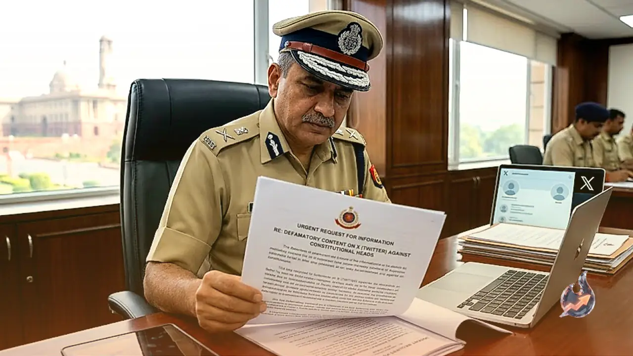 बदनाम करने वाले पोस्ट्स पर दिल्ली पुलिस सख्त, एक्स से मांगी यूजर की पूरी जानकारी
