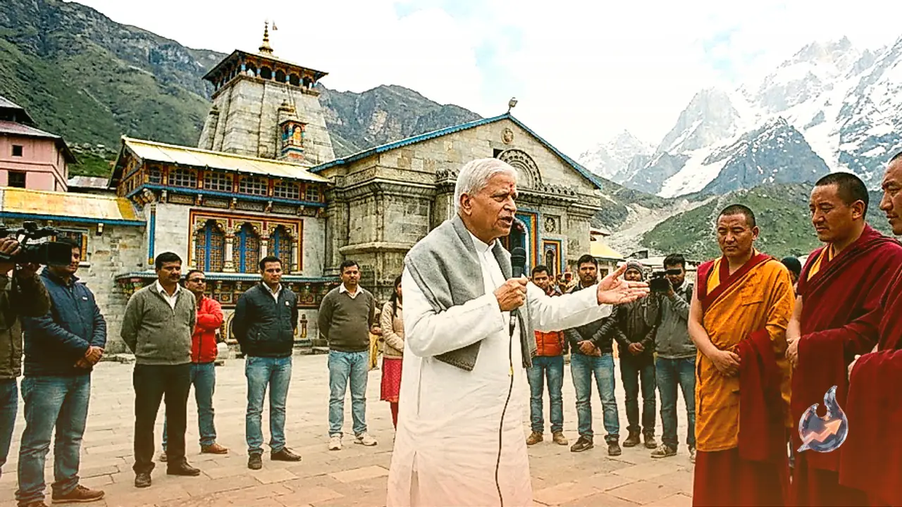 बद्रीनाथ धाम में डीजे कॉन्सर्ट पर मचा बवाल, डॉ. मुरली मनोहर जोशी ने जताई कड़ी आपत्ति और शंख न बजाने की परंपरा का दिया हवाला