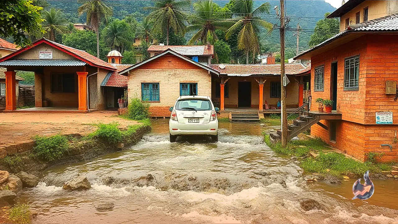 उत्तराखंड के बागेश्वर में उफनते गधेरे से होकर स्कूल जाने को मजबूर हैं बच्चे, जिलाधिकारी अपूर्वा पांडेय ने दिए पैदल पुल की डीपीआर तैयार करने के आदेश
