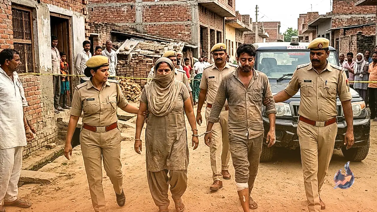 Baghpat Murder: Wife and Lover Conspire to Kill Husband Using Sedatives and Broken Bottle