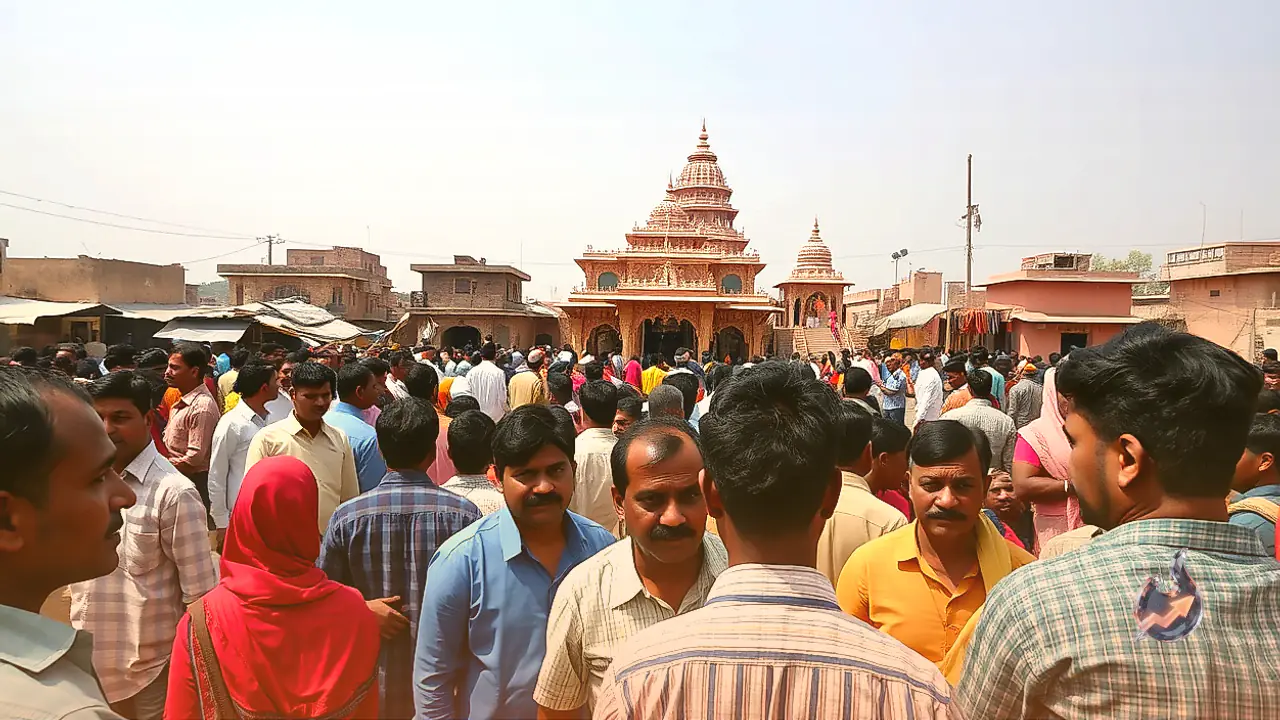 Bagru Cremation Ground Houses Revered Bhootnath Mahadev Temple Drawing Devotees