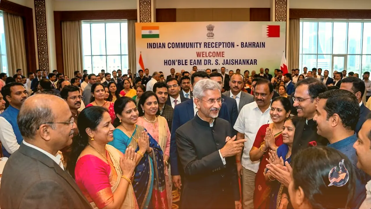 Foreign Minister Jaishankar Meets Indian Diaspora in Bahrain, Praises Their Contribution