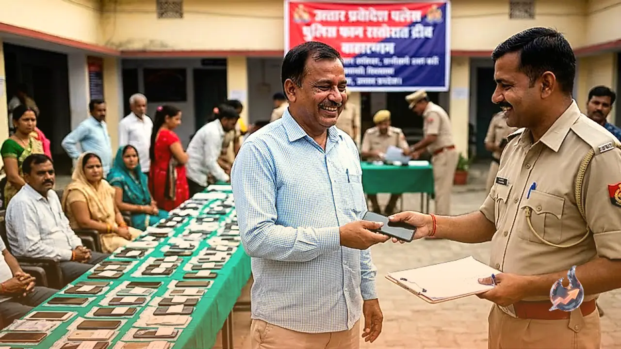 बहराइच और फतेहपुर में पुलिस का बड़ा एक्शन, 78 लाख रुपये से अधिक के 332 खोए मोबाइल बरामद कर मालिकों को लौटाए