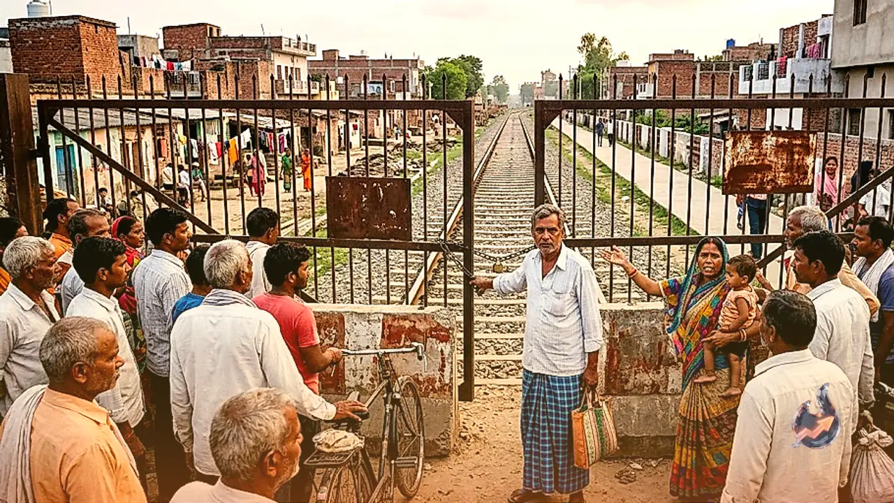 Bahraich Crossing Closure Cuts Off 50,000 Residents, Turning Short Walks Into Four-Kilometre Detours
