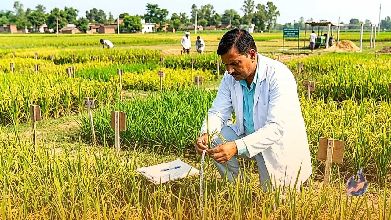 Bahraich Agricultural Center Plants 20 Paddy Varieties to Identify Best Crops for Local Soil