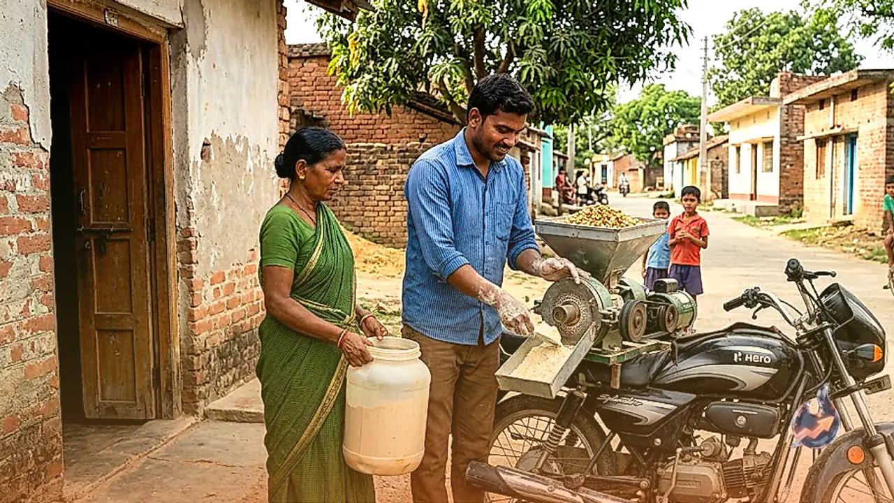 Koderma Entrepreneur Mounts Flour Mill on Bike to Deliver Pure Sattu at Doorsteps for Rs 130 per Kg