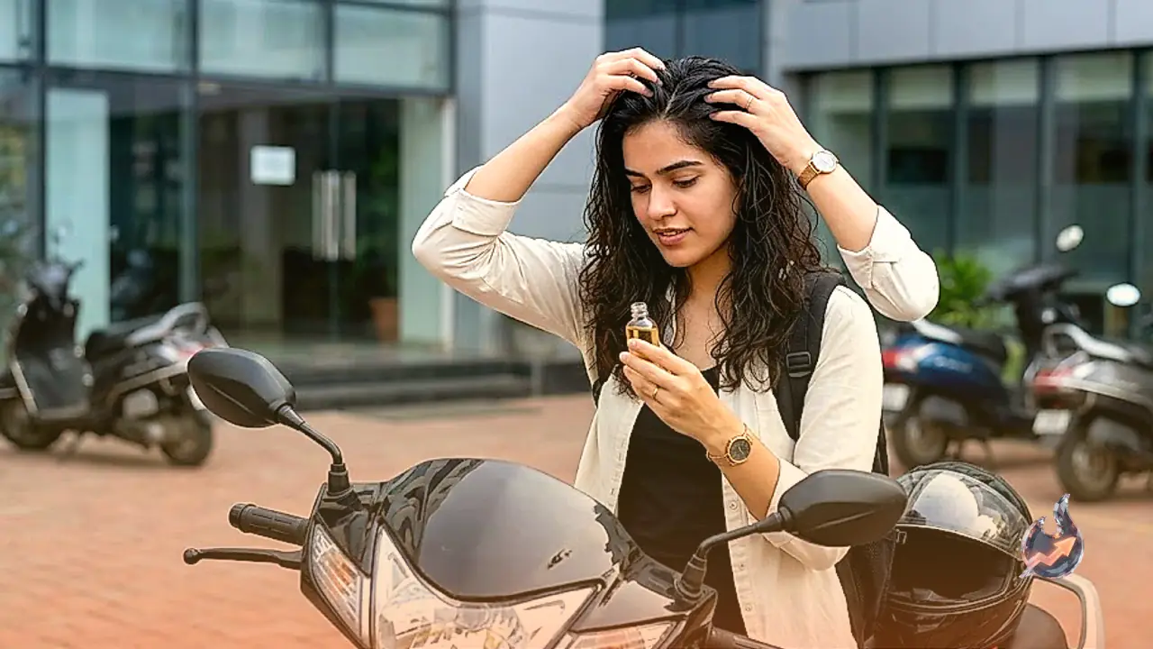 Wear a Helmet Every Day? Here's How to Stop It From Wrecking Your Hair