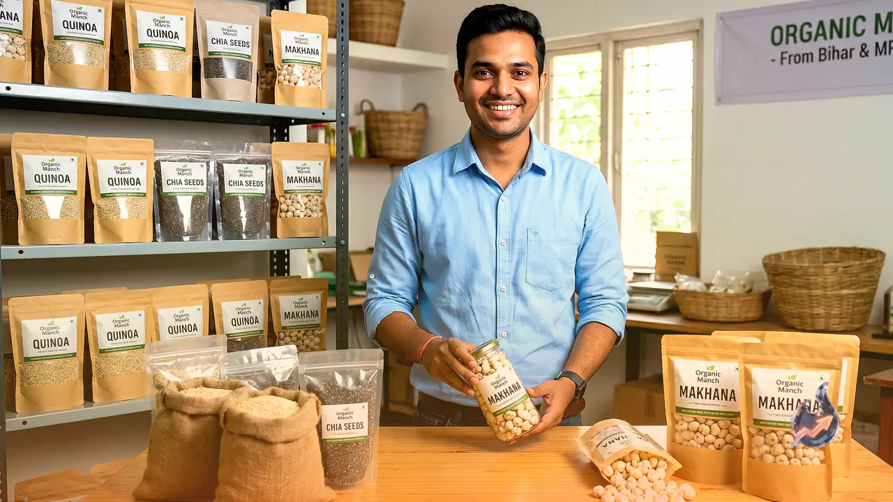बैंक की अच्छी-खासी नौकरी छोड़कर रांची के सूरज ने शुरू किया ‘Organic Manch’, आज लाखों में है कमाई