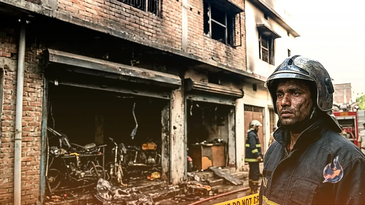Tragic Fire in Bakhtiyarpur: Three Dead Including Six-Month-Old Infant and Two Women After Blaze Engulfs Shop and Residence