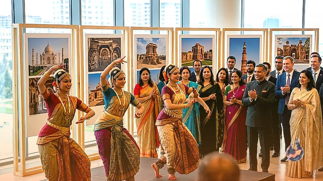 India's Embassy in Baku Opens Permanent Exhibition Showcasing All 44 of the Country's UNESCO Heritage Sites