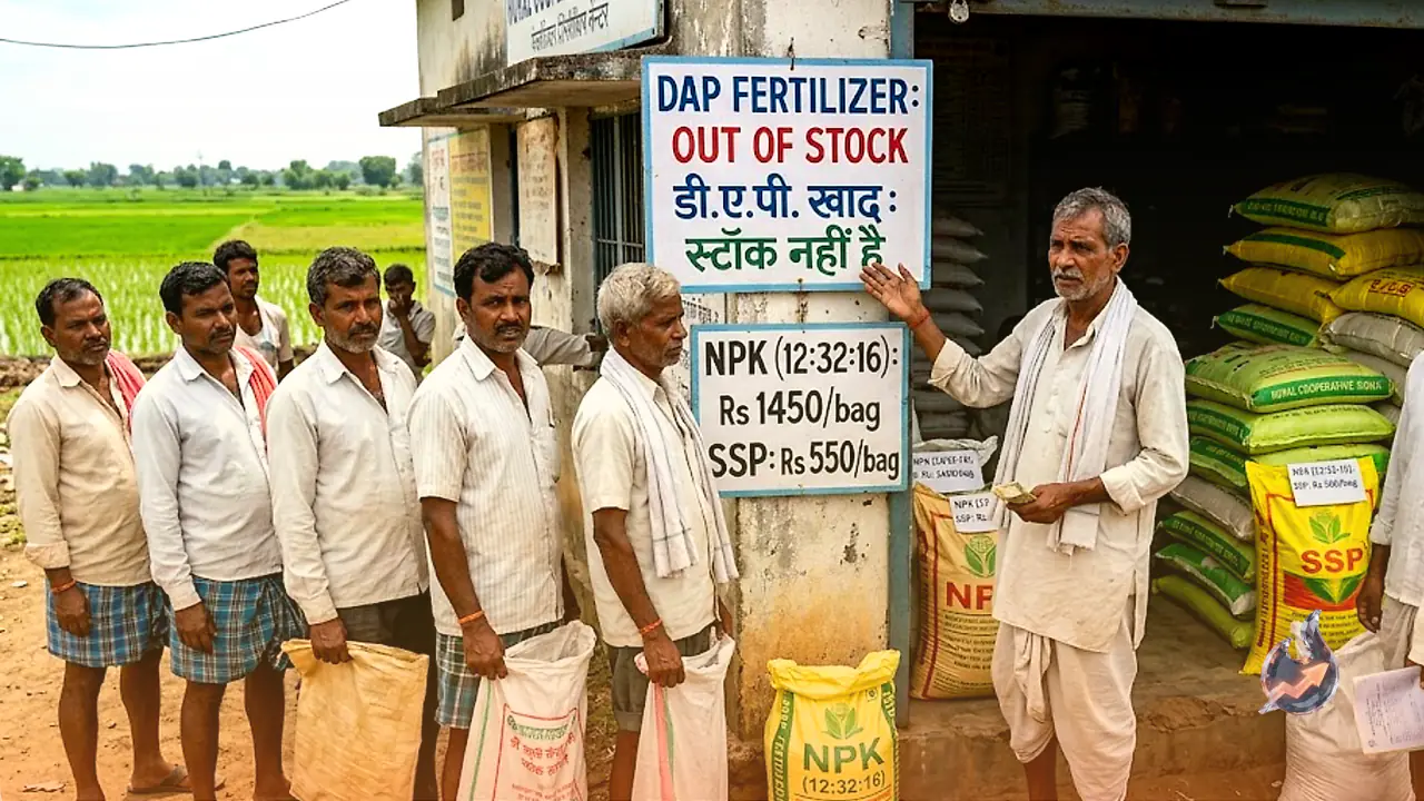 DAP Fertilizer Vanishes From Balaghat as NPK and SSP Prices Soar Ahead of Paddy Season