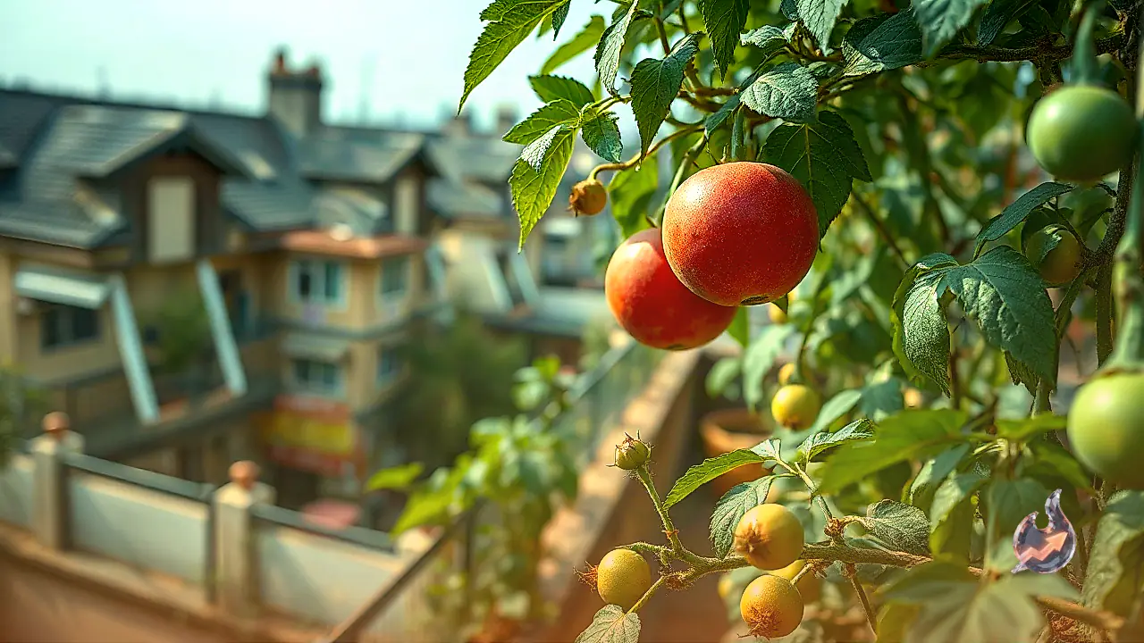 Why Do Balcony Vegetables Stay Small? The Science of Pollination