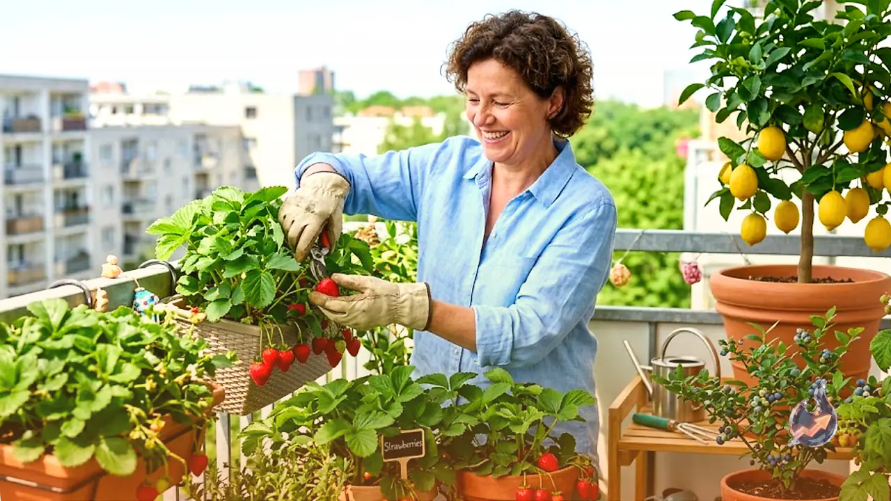 Grow Your Own Fruit Garden: 7 Easy Plants and Simple Tips for Your Balcony