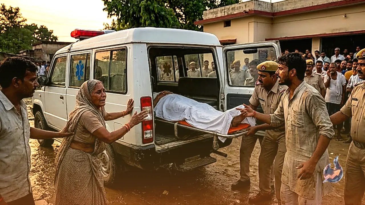 Serious Allegations in Ballia: Police Accused of Seizing Corpse from Ambulance Following Custodial Torture