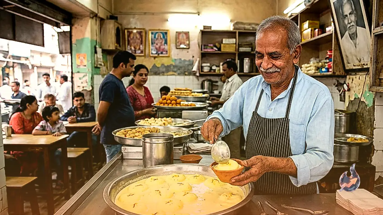 Inside the 65-Year-Old Ballia Sweet Shop Whose 40-Rupee Rasmalai Draws Admirers All the Way to Lucknow