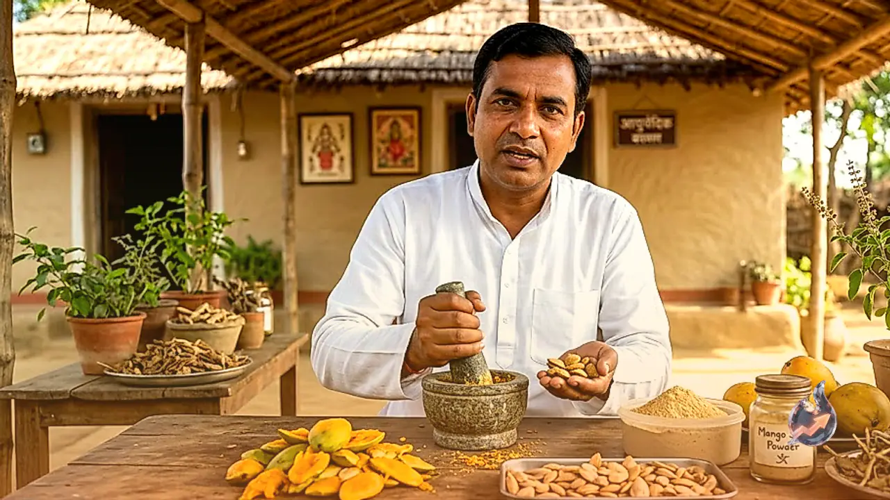 Ayurvedic Doctor from Ballia Explains Why You Should Not Discard Mango Seeds and How to Make Nutrient Rich Powder at Home