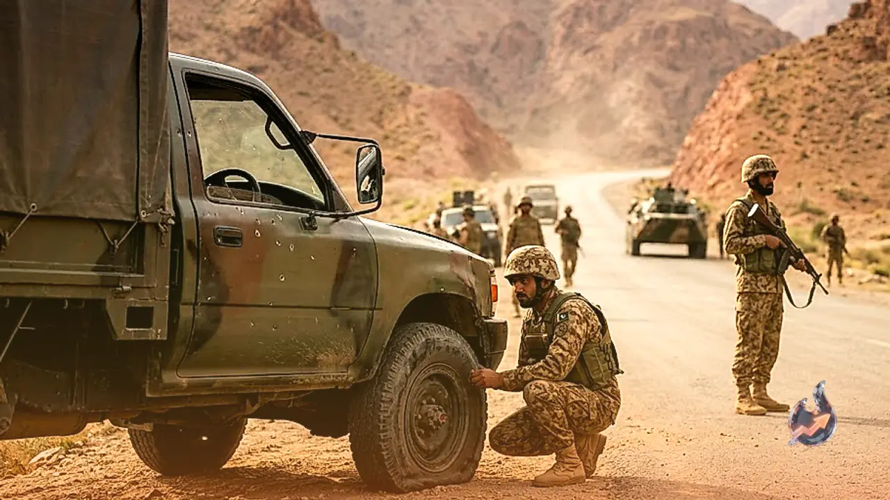 Baloch Fighters Target Pak Army on N40 Highway Amid Claims of 97 Soldier Casualties in a Month