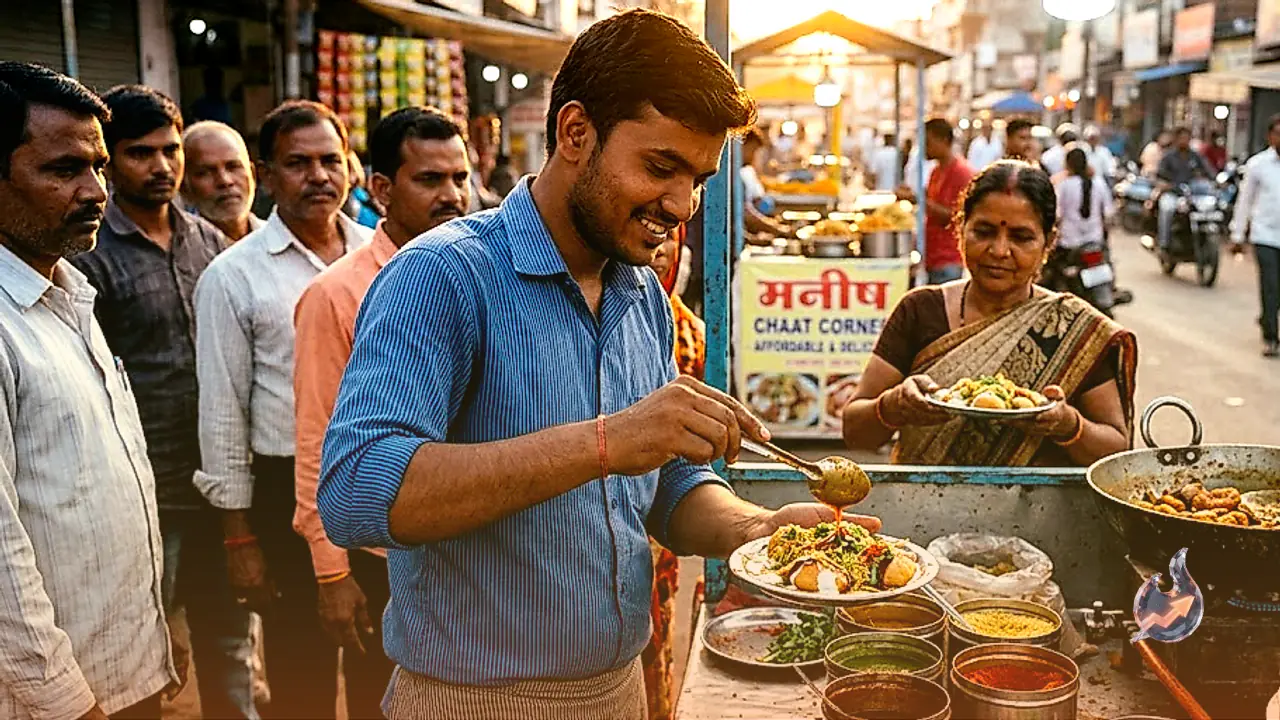 बालोद की सड़कों पर 20 रुपये में मिलता है जायके का खजाना, मनीष बघेल की चाट ने जीता लोगों का दिल